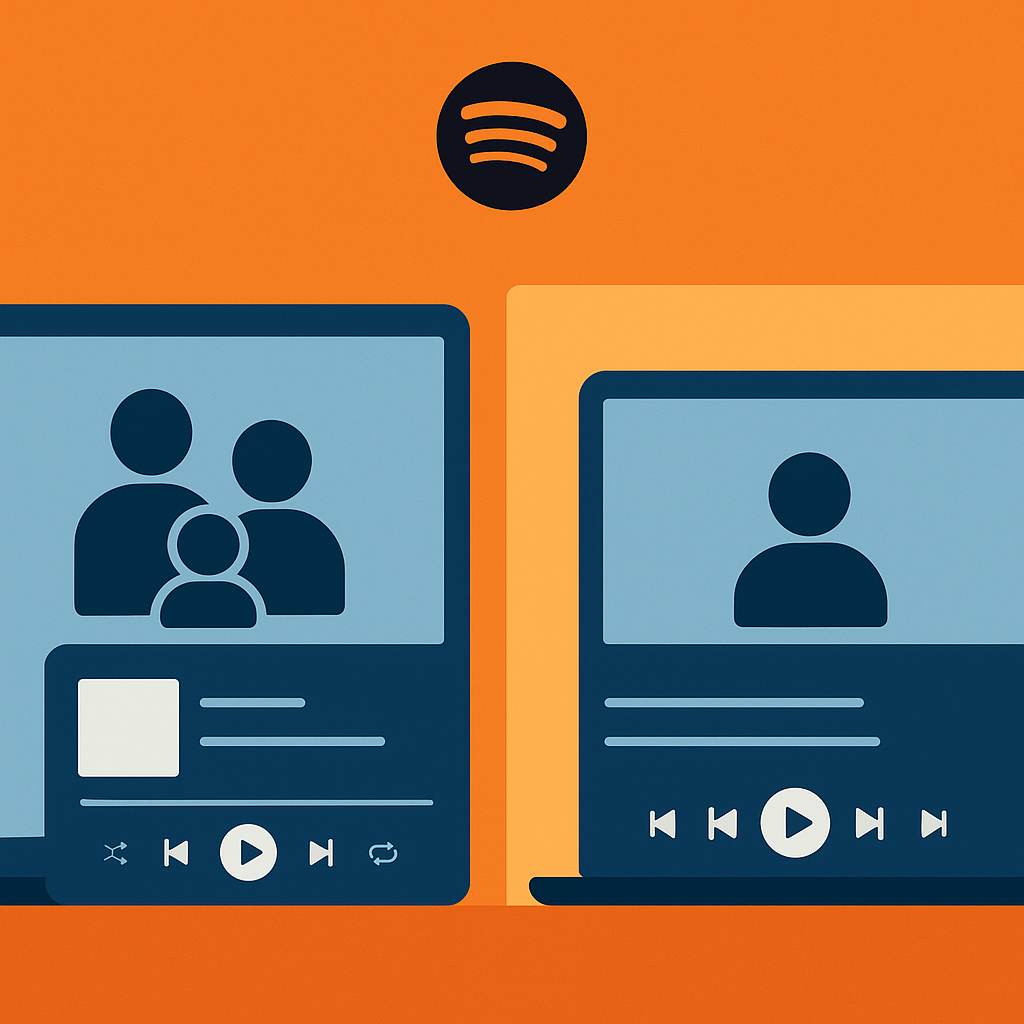 اشتراک خانوادگی و پرسونال در Spotify Premium