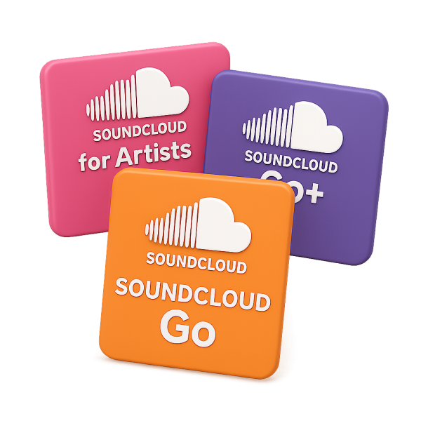 خرید اکانت ساندکلود SoundCloud با ایمیل شما