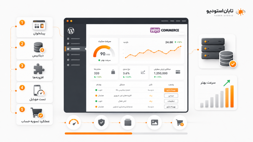 رفع مشکل کندی وردپرس با تشخیص تصاویر سنگین افزونه ها سرور و دیتابیس